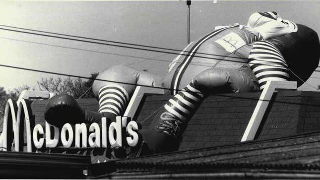 Ronald McDonald充气老二