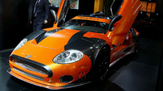 Image for article titled Sports Car Maker Spyker Is All Out Of Money—Again