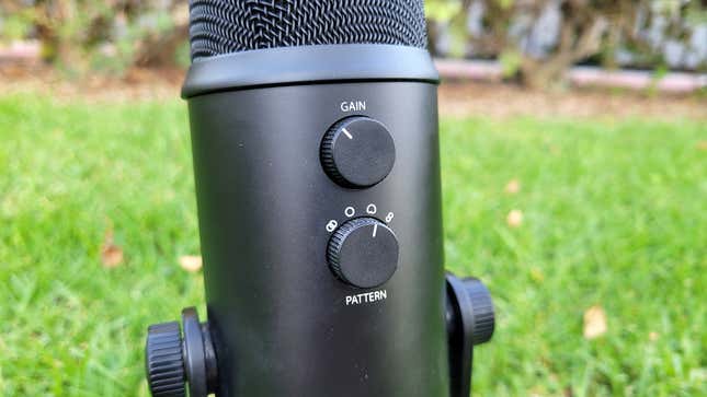 The Blue Yeti picks up a ton of ambient noise.