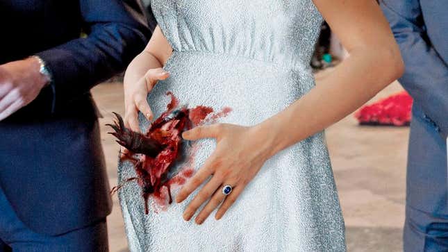 Image for article titled Kate Middleton Feels Royal Baby Kicking During Queen’s Coronation Anniversary