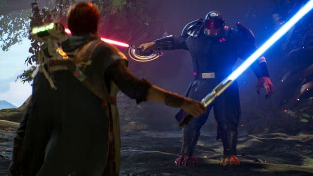 Image de l'article intitulé Star Wars Jedi: la mise à jour de l'ordre tombé ajoute un nouveau jeu plus, défis de combat