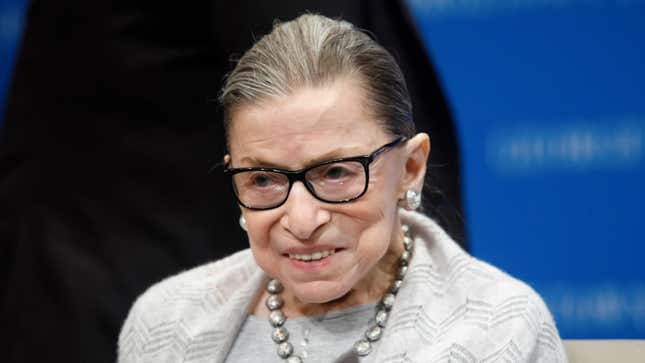 Image for article titled Exhale: Ruth Bader Ginsburg Is Out of the Hospital