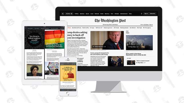 The Washington Post 8-Week Subscription | $1 | Amazon