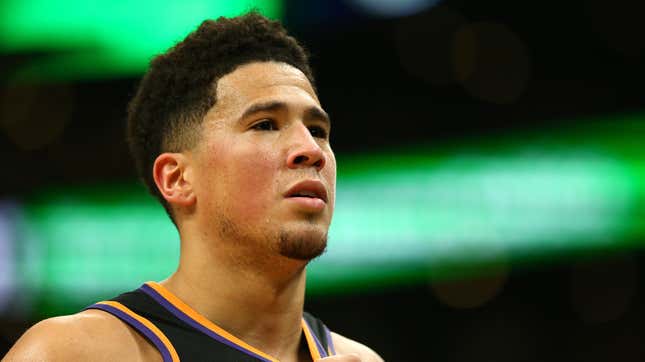 Image for article titled Please Enjoy This Brief Video Of Devin Booker Being A Pickup Weenie