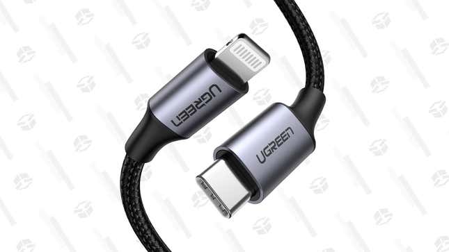UGREEN USB-C to Lightning Cable | $10 | Amazon | Clip the 5% coupon and use code UGOCT759
