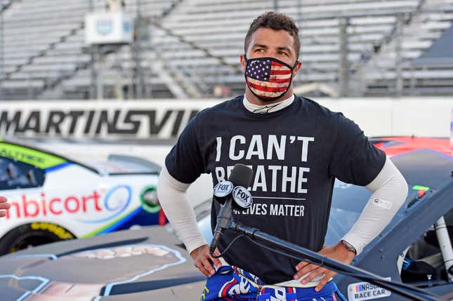 A noose was found in the garage stall of Black driver Bubba Wallace.