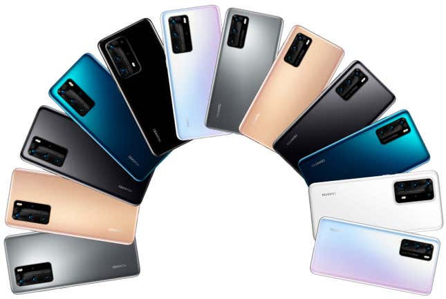 Imagen para el artículo titulado Huawei lo apuesta todo por la cámara con los nuevos P40, P40 Pro y P40 Pro+