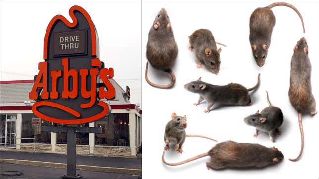 Image for article titled Virginia Arby&#39;s shuts down under pressure from local rats