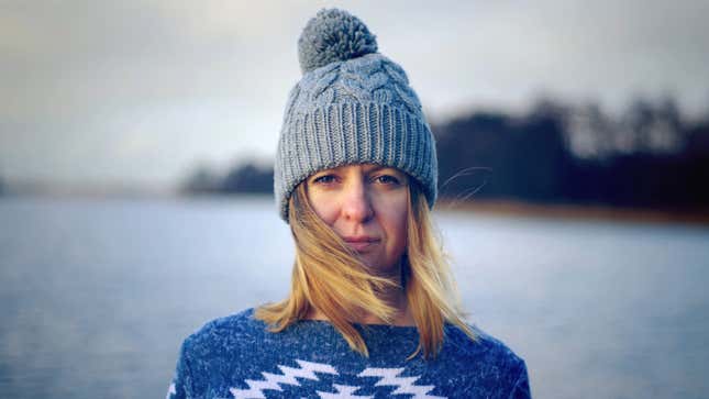 Image for article titled Woman Not As Fun-Loving And Carefree As Pom-Pom On Winter Hat Would Suggest