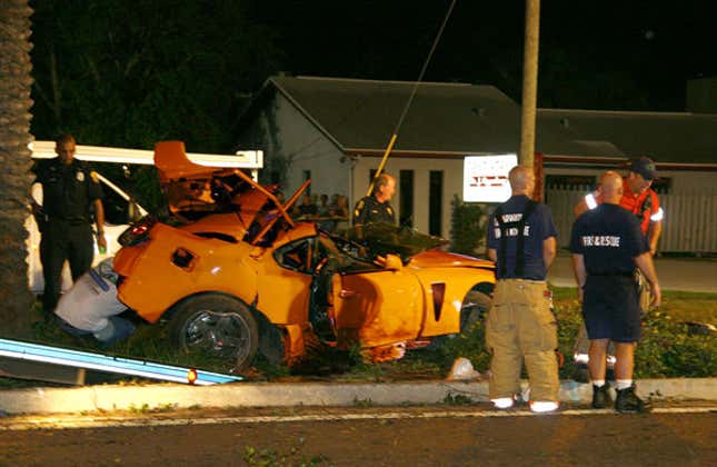 The accident