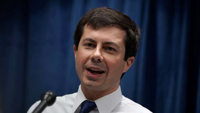 Image for article titled 2020 Presidential Candidate Pete Buttigieg Announces Bold Plan For 2,500-Mile Intercontinental Riverwalk