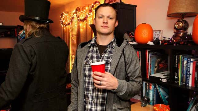 Image for article titled Conceptual Genius Goes As Self For Halloween