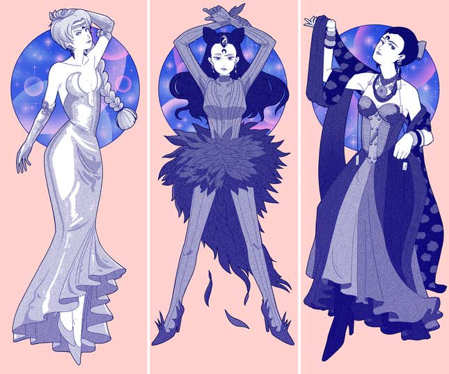 Sailor Moons Fashion from Christian Dior to Thierry Mugler