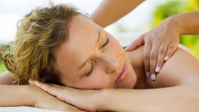 Image for article titled Woman Worried She Doing Bad Job Enjoying Massage
