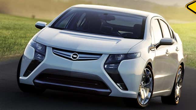 Image for article titled The Opel Ampera Had To Walk So The New Chevy Bolts Could Run