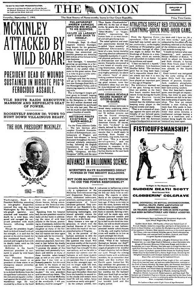 Image for article titled September 7, 1901