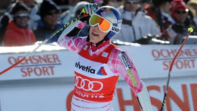 Image for article titled Lindsey Vonn Credits Success To Really Good Ski Poles
