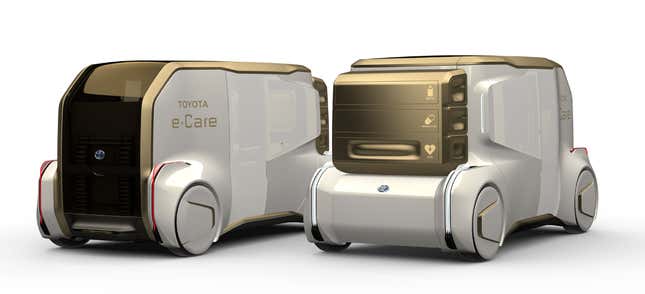 Image for article titled Toyota Goes All-Out Bonkers At The Tokyo Motor Show With Robots And Flying Brooms