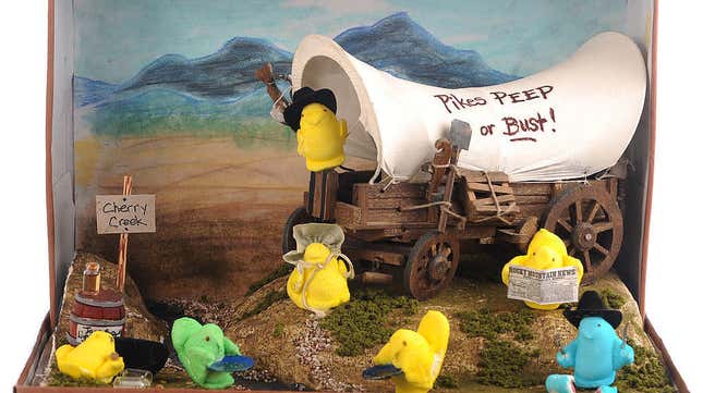 second-prize winner of the Washington Post's 2009 Peeps diorama contest