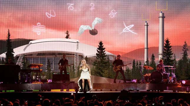 Image for article titled Carrie Underwood Releases Complex, Multi-Part Prog Rock–Inspired ‘Sunday Night Football’ Theme Song