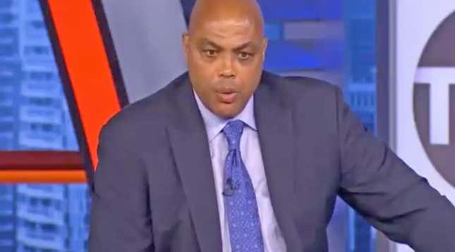 Charles Barkley speaking on TNT last night.