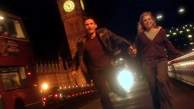 The Ninth Doctor and Rose Tyler race into our lives, 15 years ago.
