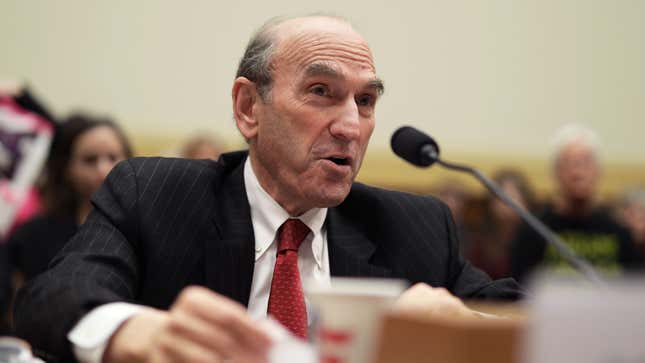 Image for article titled Elliott Abrams Defends War Crimes As Happening Back In The ’80s When Everyone Was Doing It