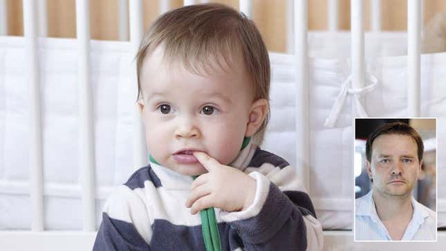 Image for article titled One-Year-Old Still Waiting For Father’s First Words