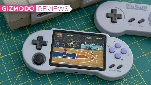 Image for article titled The Super Nintendo-Inspired PocketGo S30 Is One of the Easiest Ways to Get Into Handheld Retro Gaming