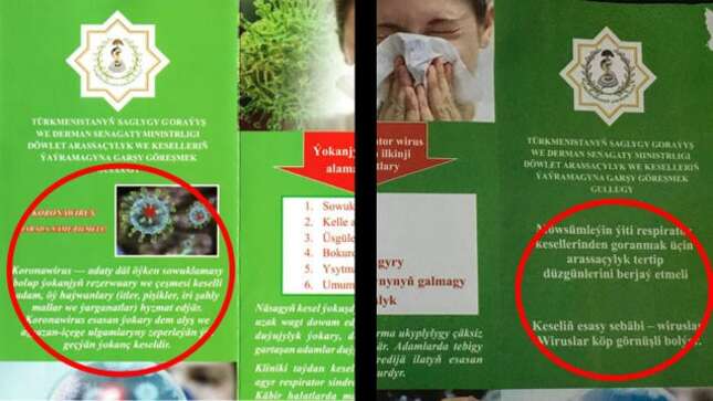 Turkmenistán combate la pandemia de covid-19 prohibiendo la palabra "coronavirus"