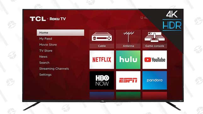 TCL 75" TV | $800 | Amazon