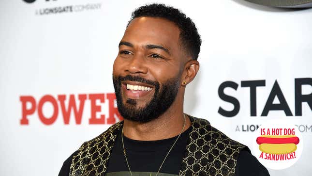 Image for article titled Hey Omari Hardwick, is a hot dog a sandwich?
