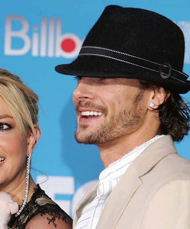 <p><b>K-FINISHED</b><br>
Federline, whose immense success allowed him to buy expensive jewelry for his ex-wife.</p>
