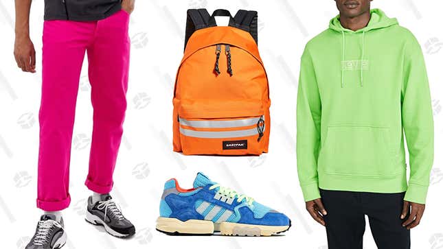 Image for article titled How to Wear Neon Without Looking Like a Traffic Cone