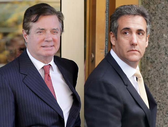 Image for article titled Hundreds Of People Exactly Like Manafort, Cohen Enjoy Another Day Without Any Consequences Whatsoever