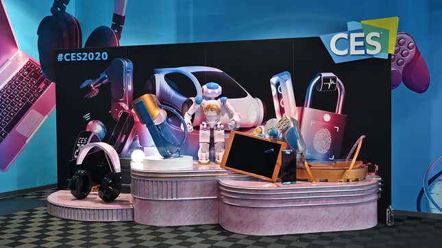 Image for article titled The Saddest Booth at CES 2020 (and Other Show Floor Highlights)