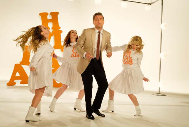 Image for article titled Once Upon A Time...In Hollywood is Quentin Tarantino’s wistful midlife crisis movie