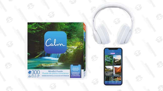 300-Piece Puzzle &amp; 1 Month Free Subscription To Calm | $9-$15 | Amazon