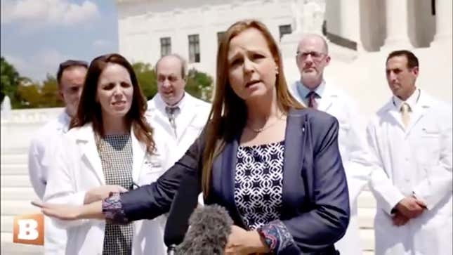 Image for article titled Who Are 'America's Frontline Doctors', the Pro-Trump, Pro-Hydroxychloroquine Weirdos Banned From Social Media?