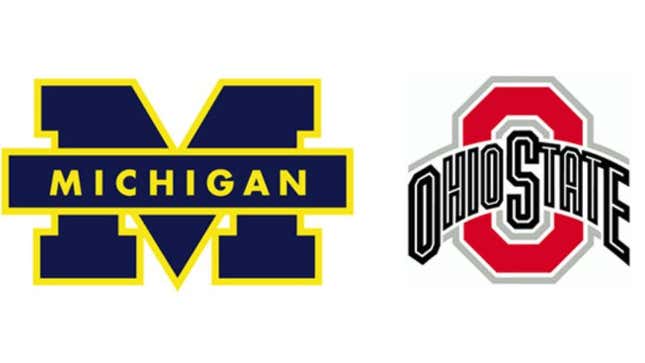 Image for article titled Big Ten Peace Summit Fails To End Century-Long Michigan, Ohio State Rivalry