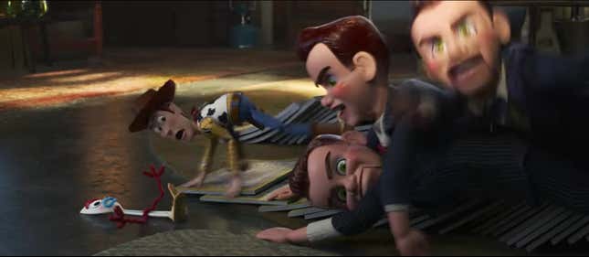 Woody meets an army of terrifying ventriloquist dummies in the first full <i>Toy Story 4 </i>trailer<em></em>