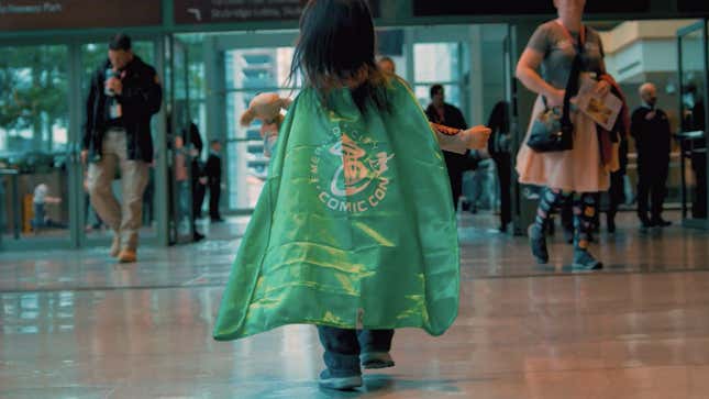 A young Emerald City Comic Con attendee.