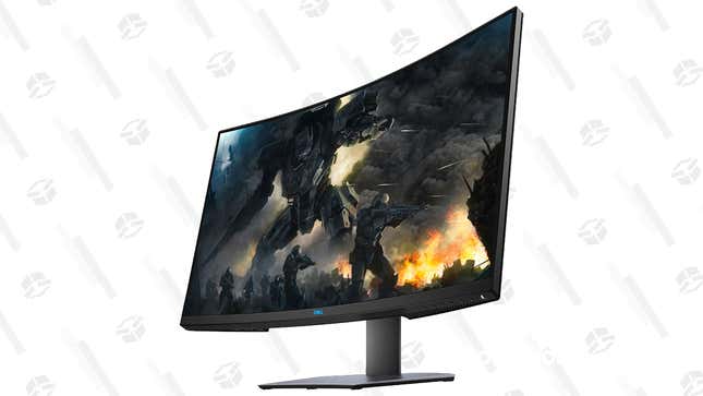 32" Dell QHD Curved Monitor | $350 | Best Buy