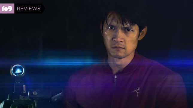 James (Harry Shum Jr.) becomes obsessed with his quest in Broadcast Signal Intrusion.