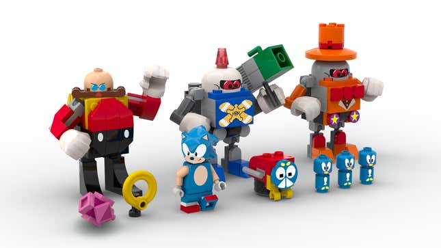Image for article titled Lego Is Looking Into Making This Excellent Sonic Mania Set