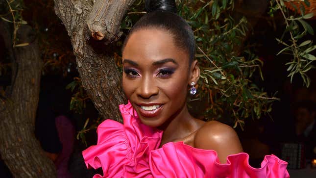 Angelica Ross attends the 13th Annual Essence Black Women In Hollywood Awards Luncheon on February 06, 2020, in Beverly Hills, Calif.