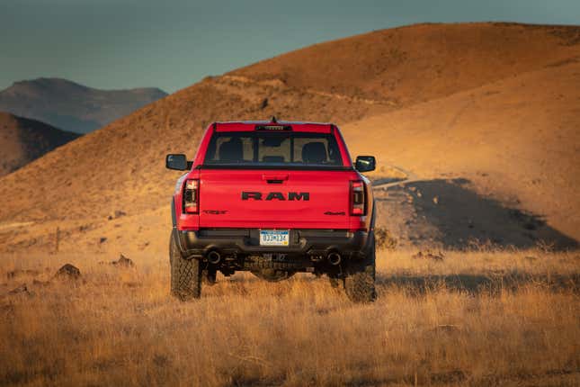 Image for article titled The 2021 Ram 1500 TRX Is Awesome Off-Road And Not So Great At Anything Else