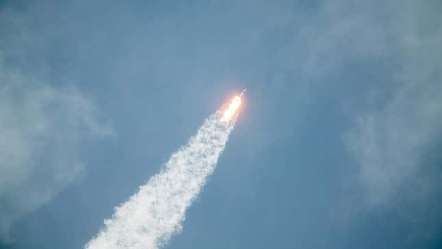 Image for article titled SpaceX Successfully Launches the Same Falcon 9 Rocket for a Record Ninth Flight