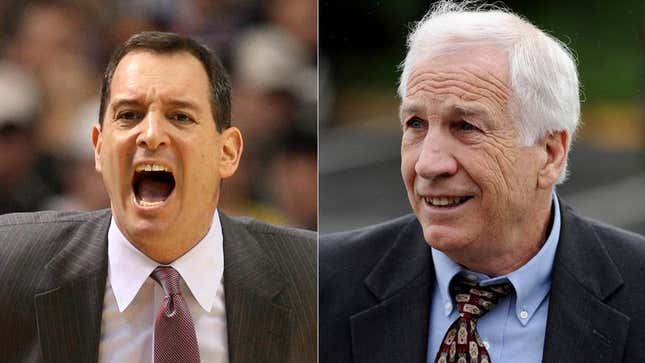 Image for article titled Jerry Sandusky Horrified By Behavior Of Rutgers Basketball Coach