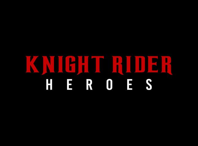 Uh, What the Hell Is <i>Knight Rider Heroes</i>?